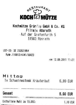 mthp Hffner Kochmtze Restaurant